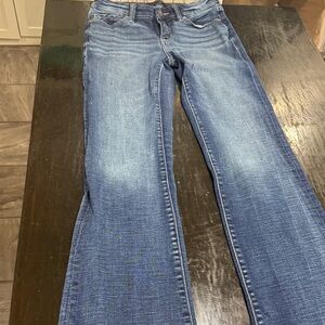Buckle Blue Flare Women's Jeans